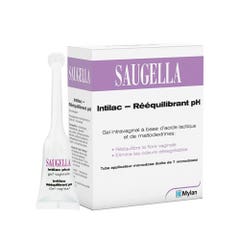 Saugella Intilac Intilacrebalancing Ph 7 Single Doses Rééquilibrant pH 7 Monodoses