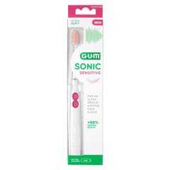 Gum Sonic Sensitive Battery-powered electric toothbrush