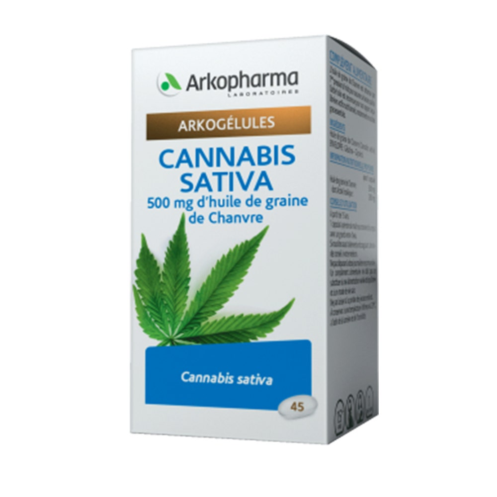 Arkopharma Arkocapsules Cannabis Sativa 45 capsules