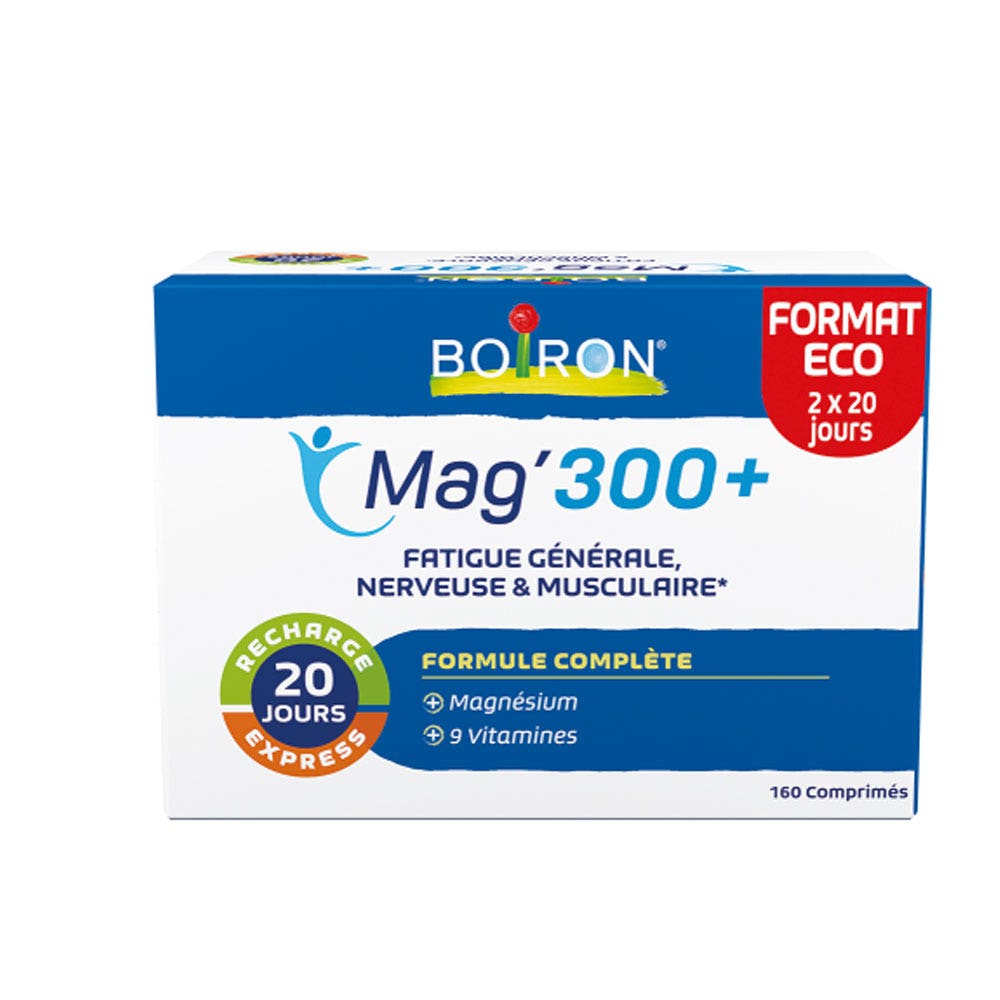 Boiron Supplements Magnesium 300+ 160 tablets