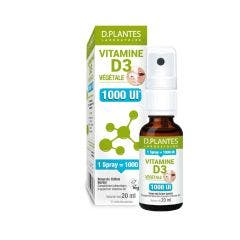 Vitamin D3 Plant 1000 IU Spray 20ml D. Plantes