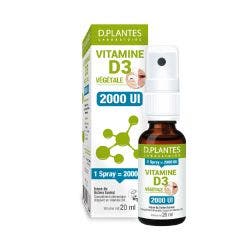 Vitamin D3 Plant 2000 IU Spray 20ml D. Plantes