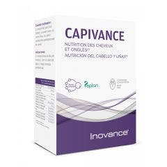 Capivance Hair & Nail Nutrition 60 tablets Cheveux et Ongles Inovance