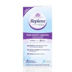 Vaginal Moisturizer 8 Unidose Applicators 8 Applicateurs Unidoses Replens