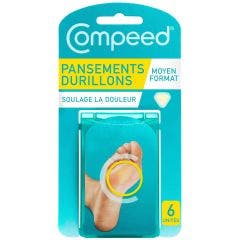 Calluses X 6 Plasters x6 Moyen Format Compeed