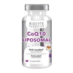 Coq 10 Liposomal 40 Caspules Longevity Biocyte