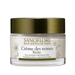 Crème des reines riche soin nourrissant régénération éclat certifié Bio 50ml Reines Sanoflore