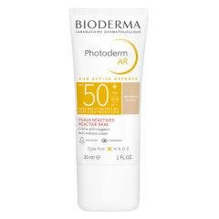 Ar Spf50+ Tinted Photoprotection 30ml Photoderm AR Peaux réactives Bioderma