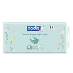Couches ?cologiques et fran?aises Taille 5 x40 Taille 5 Dodie