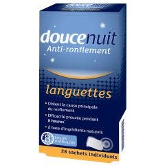 Languettes Anti-ronflement 28 sachets Doucenuit
