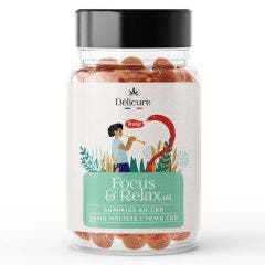 Gummies mélisse 10mg x60 gummies CBD Delicure