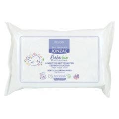 Biodegradable And Organic Cleansing Baby Wipes X40 Eau thermale Jonzac