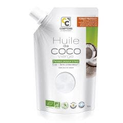 Huile de coco vierge 950 ml Comptoirs Et Compagnies