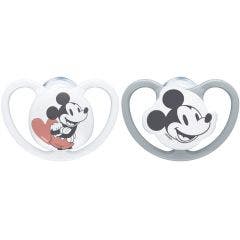 Sucettes physiologiques Space Disney x2 0 à 6 mois Nuk