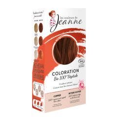 Coloration 100% végétale 2x50 g Acajou Les couleurs de Jeanne