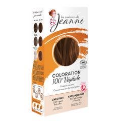 Coloration 100% végétale 2x50 g Châtain Les couleurs de Jeanne