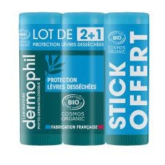 Protection Lip Balm Dry Lips Dermophil 3x4g bio Dermophil Indien