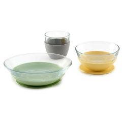 Giftboxes glass meal yellow Couleur jaune Beaba