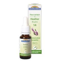 Elixir Floral Bach Flowers N°14 Heather 25ml Biofloral