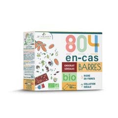 804 organic cereal snacks 8 bars chocolate flavour 3 Chênes