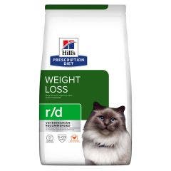 Croquettes Chat Weight Reduction R/d 3 kg Poulet Hills