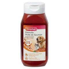 Huile de saumon pour Chien et Chat 430ml Beaphar