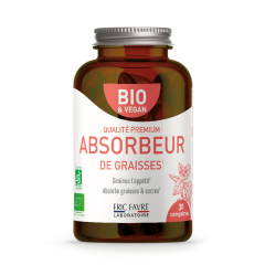 Compléments alimentaires Absorbeur de Graisses Bio 30 comprimés Eric Favre