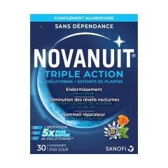 Sleep X30 Capsules 30 Comprimes Novanuit