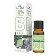 Huile de CBD 5% 10ml Flora Natura 10ml Citron Flora Natura