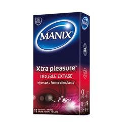 Double ecstase condoms x12 Manix