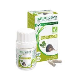 Organic Black Radish 30 capsules Naturactive