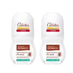 Déodorants Homme 48h 2x50 ml Dermato Peaux sensibles Rogé Cavaillès