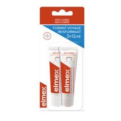 Elmexteeth Care Travel Kit 2x12ml Elmex