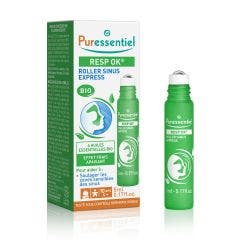 Roller Sinus Express 6ml Respiratoire With 6 Organic Essential Oils Puressentiel