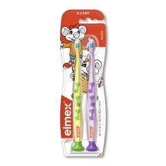 Children's toothbrush x2 0 to 3 years Elmex