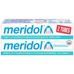 Toothpaste Lot X2 2x75 ml Meridol