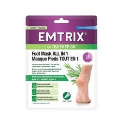Masque pieds tout en 1 1 paire Emtrix