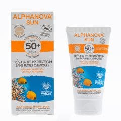Organic Light Tinted SPF50 Cream 50g Alphanova
