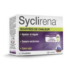 Syclirena Hot Flashes 60 Tablets 3C Pharma