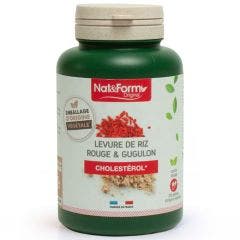 Levure de Riz Rouge et Gugulon 200 gélules Nat&Form