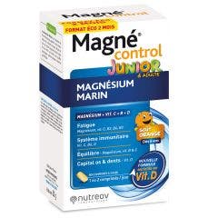 Magnésium Marin Junior & Adultre Goût orange 60 comprimés Magnécontrol Goût orange Nutreov