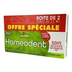 Homeodent Anise Complete Toothpaste 2x75ml Homeodent Boiron