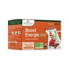 Organic Herbal Tea Boost Energy 20 teabags 3 Chênes