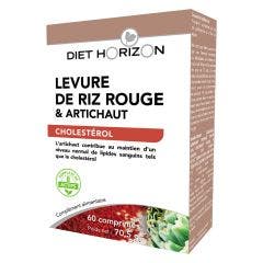 Red Rrice Yeast Rice 60 Capsules Coq10 Cholesterol 60 Comprimes Diet Horizon