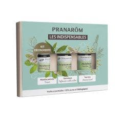 Kit Découverte Les Indispensables Bio 3x5ml Pranarôm