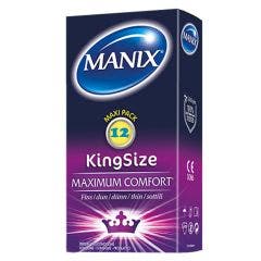King Size 14 Condoms x12 Manix