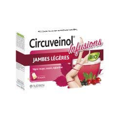 Herbal Teas Light Feet Bioes 20 sachets Circuveinol Nutreov