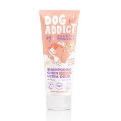 Shampooing Chien Sans Sulfate 200ml Dog Addict Tous Pelages Parfum Monoi Energie Fruit