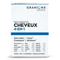 Pro Keracys Cheveux 4en1 90 comprimés Granions