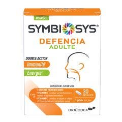 Defencia Adult 30 capsules Vitamins C and D Symbiosys
